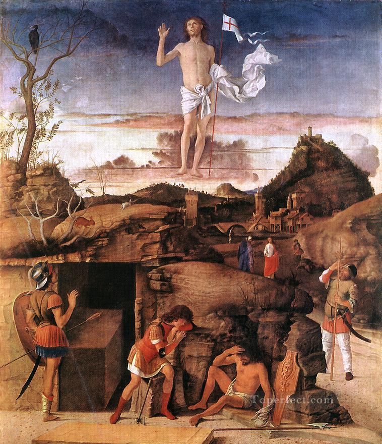 Auferstehung Christi Religiosen Giovanni Bellini Ölgemälde